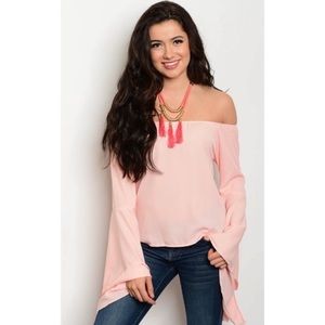Palacio Off-Shoulder Bell Sleeve Top